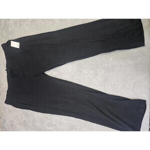 New Good Fellow Black Comfortable Lounge Pants W/Drawstring Waist & Pockets XXL